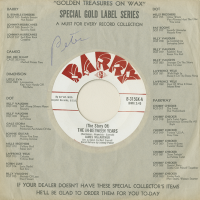 The Story Of The In Between Years / Teenage Years