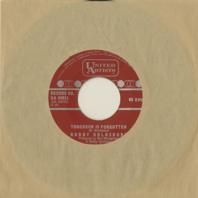 The Straight Life / Tomorrow Is Forgotten (1968)