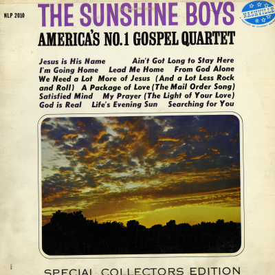 The Sunshine Boys America's No 1 Gospel Quartet