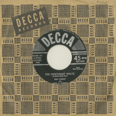 The Sweetheart Waltz / I Will Never Change