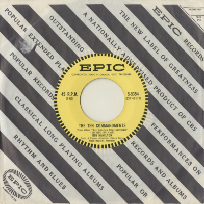 The Ten Commandments / Nobody Knows The Trouble I've Seen