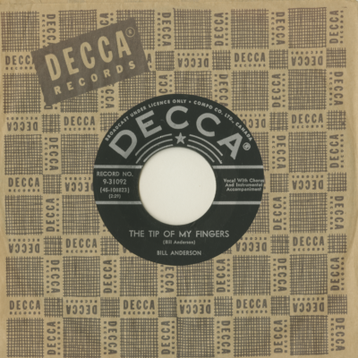 The Tip Of My Fingers / No Man's Land