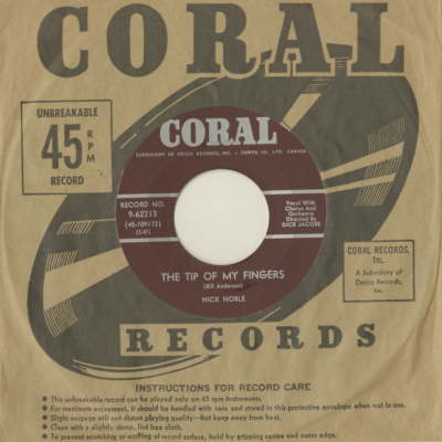 The Tip Of My Fingers / Sweet Love