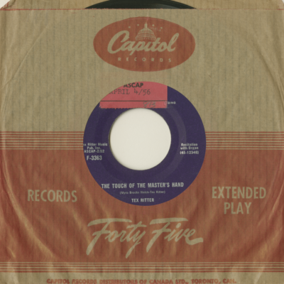 The Touch Of The Masters Hand / If Jesus Came To Your House (1956)