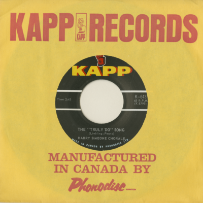 The Truly Do Song / Walking Alone