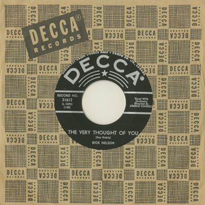 The Very Thought Of You / I Wonder