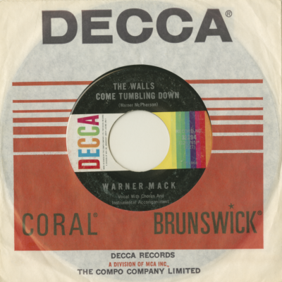 The Walls Come Tumbling Down / Don't Wake Me When I'm Dreaming