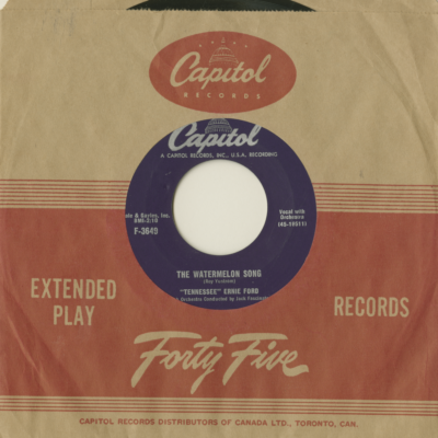 The Watermelon Song / One Suit (1957)