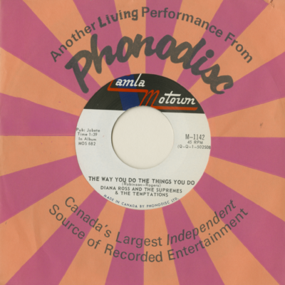 The Way You Do The Things You Do / I'll Try Something New (1969)