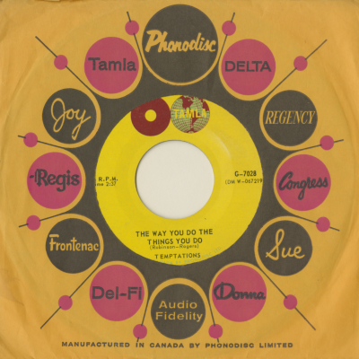 The Way You Do The Things You Do / Just Let Me Know