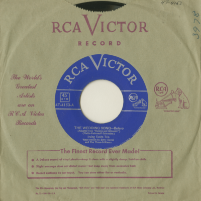 The Wedding Song / West Indies (1951)