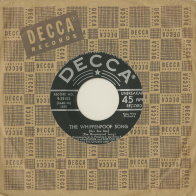 The Whiffenpoof Song / Bye And Bye