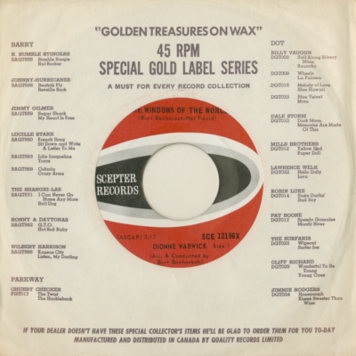 The Windows Of The World / Walk Little Dolly