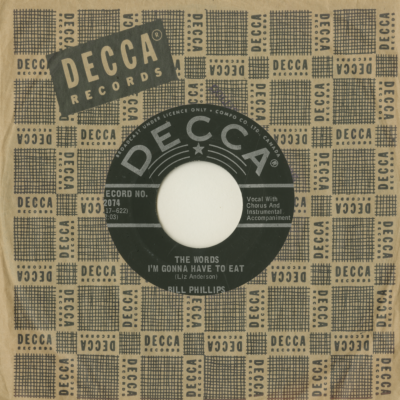 The Words I'm Gonna Have To Eat / Falling Back To You