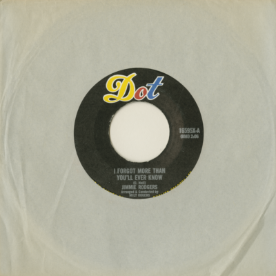 The World I Used To Know / I Forgot More Than You'll Ever Know