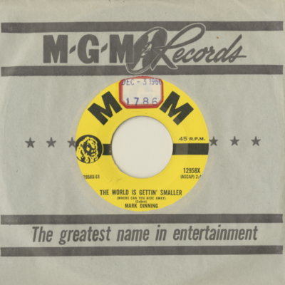 The World Is Getting Smaller / She Cried On My Shoulder