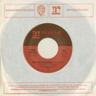 You Are There / The World We Knew