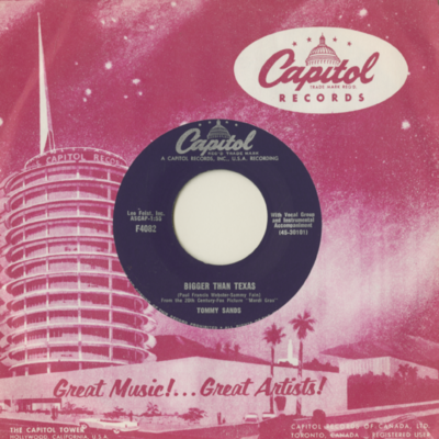 The Worryin' Kind / Bigger Than Texas (1958)