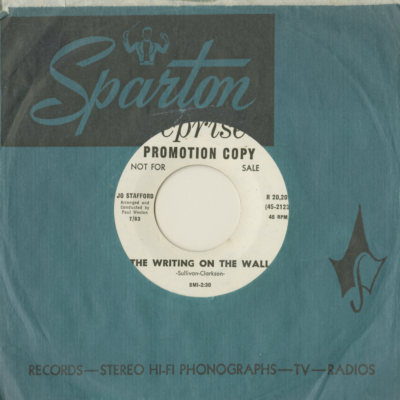 The Writing On The Wall / Country Bumpkin