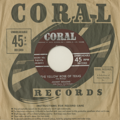 The Yellow Rose Of Texas / You're In Love With Someone