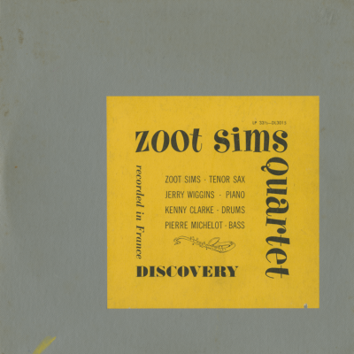 The Zoot Sims Quartet In Paris