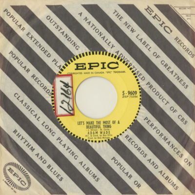 Theme From Irma La Douce / Lets Make The Most Of A Beautiful Thing