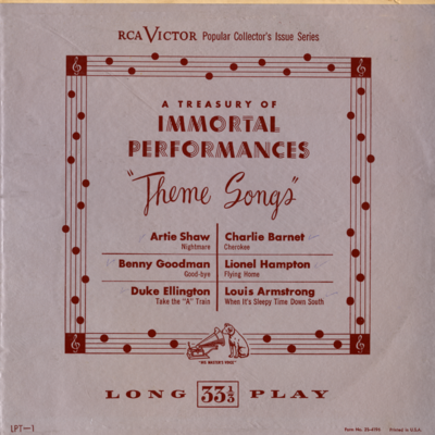 A Treasury Of Immortal Performances Theme Songs (1951)