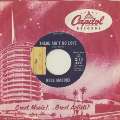 There Ain't No Love / Your Kind Of Lovin' Wont Do (1961)