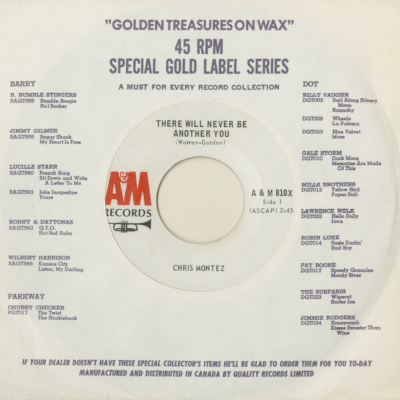 There Will Never Be Another You / You Can Hurt The One You Love