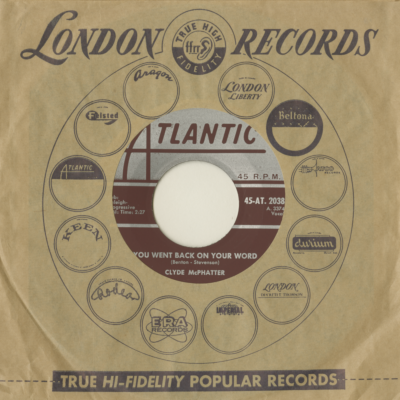 You Went Back On Your Word / There You Go (1959)