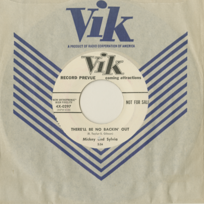 There'll Be No Backing Out / Where Is My Honey