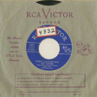 There's A Blue Sky Way Out Yonder / Stop Your Gamblin (1952)