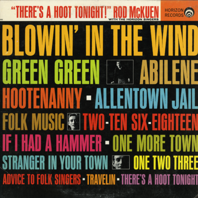 There's A Hoot Tonight! Rod McKuen With The Horizon Singers (1963)