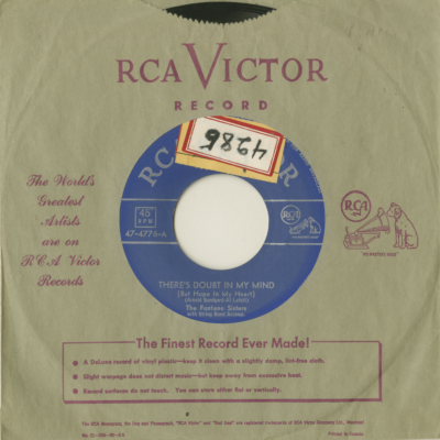 There's Doubt In My Mind / If You Would Only Be Mine (1952)