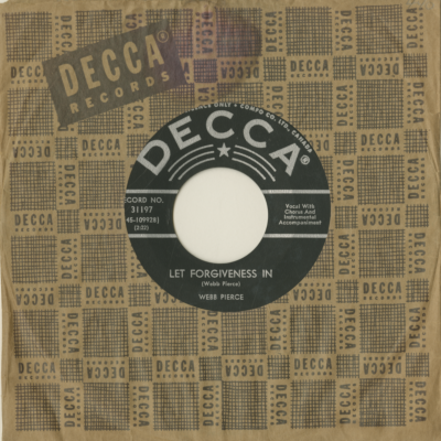 Let Forgiveness In / There's More Pretty Girls Than One