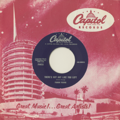 There's Not Any Like You left / Is She All You Thought She'd Be (1960)