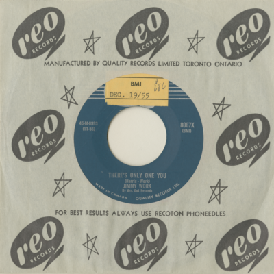 There's Only One You / When She Said You All (1955)