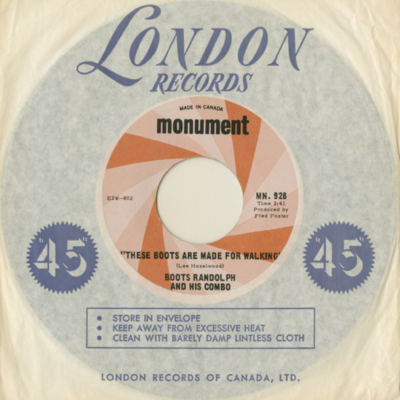 These Boots Are Made For Walking / Honey In Your Heart (1966)