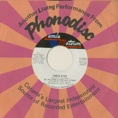 These Eyes / I've Got To Find A Way To Win Back Maria (1969)