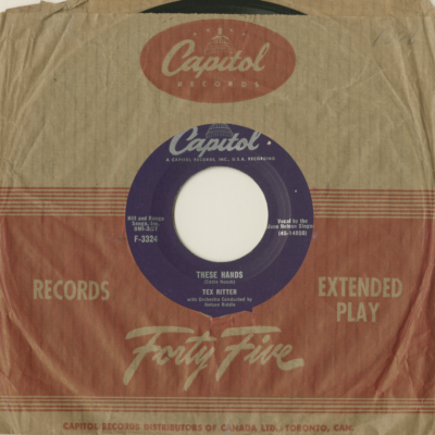 These Hands / The Last Frontier (1956)