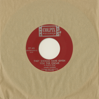 They Should Have Given You The Oscar / Blame It On My Youth