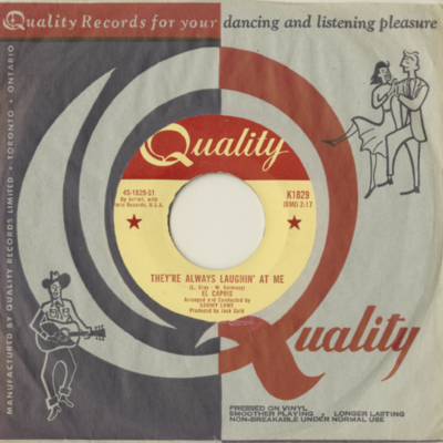 They're Always Laughing At Me / Ivy League Clean (1959)