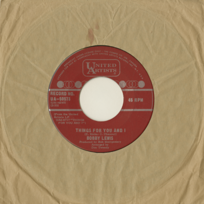 Things For You And I / Somebody Lied To Me (1969)