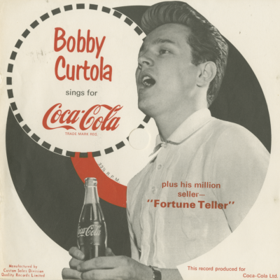 Bobby Curtola Sings For Coca Cola