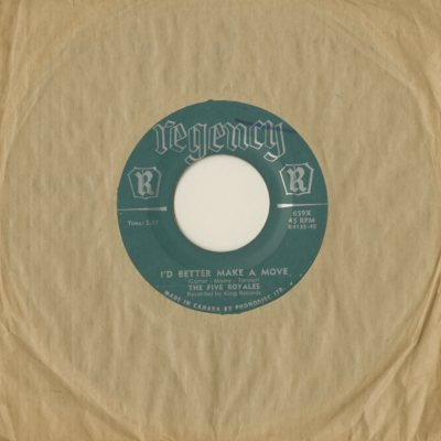 Think / I'd Better Make A Move (1957)