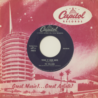 Think It Over Boys / Are You Sure (1960)