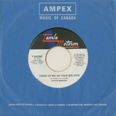 Think Of Me As Your Soldier / If You really Want Me (1971)