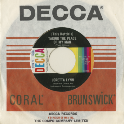 You've Just Stepped In / This Bottle's Taking The Place Of My Man