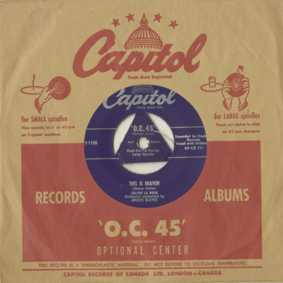 This Is Heaven / Anywhere I Wander (1953)