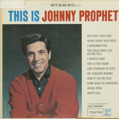This Is Johnny Prophet (1963)